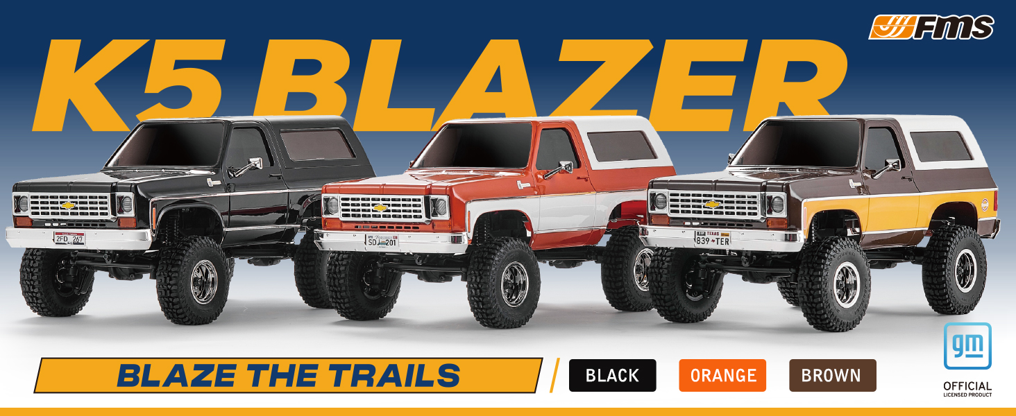 Amazon.com: BEEZRC FMS 1/24 FCX24S Chevy K5 Blazer S RC Crawler